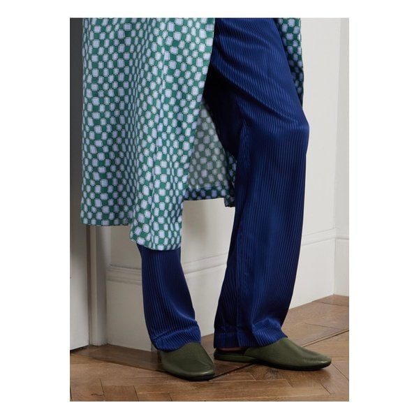 샤르베 가죽 슬리퍼 그린 46376663162965287