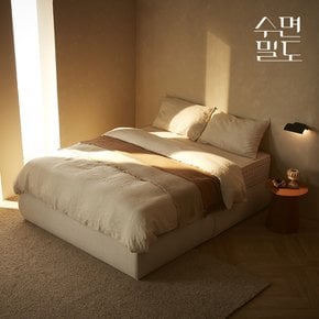 허리 환자가 만든 패브릭 침대 프레임 허리에 좋은 수면