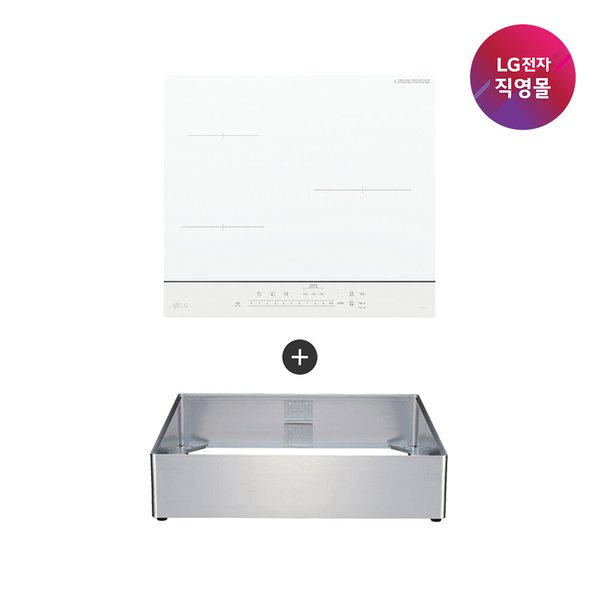 [LG전자공식판매처] LG 오브제컬렉션 인덕션 전기레인지 BEI3ANHLOEA (프리스탠딩15cm포함)