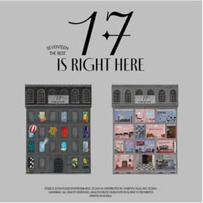 개봉앨범 포카 없음 세븐틴 (SEVENTEEN) - BEST ALBUM 17 IS RIGHT HERE (HERE VER)