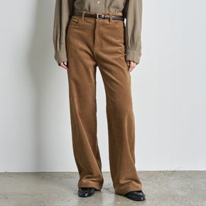 EASY CLASSIC CORDUROY SPAN PANTS [CAMEL]