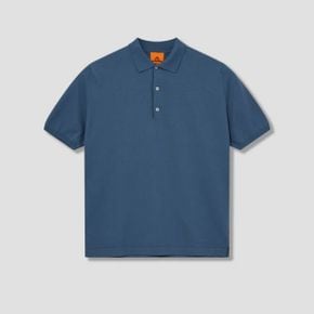 안데르센안데르센 24 Polo Short PS - P에트로leum 폴로 숏 반팔 카라 티셔츠