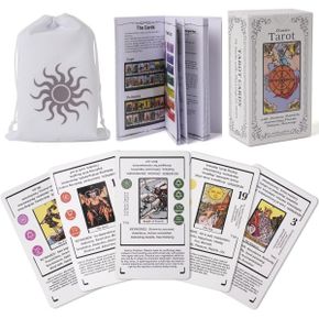 미국 신년 타로카드 Tarot Cards with Meanings on Them for Beginners Learning Reading Beginn