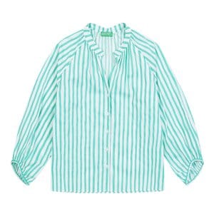 베네통 Striped blouse_5KCJDQ07X73W