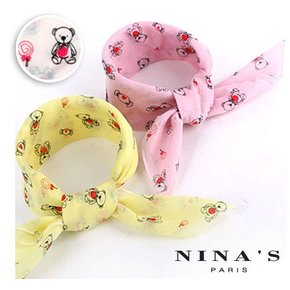 Cotton Petit Scarf_곰돌이(1SA014)