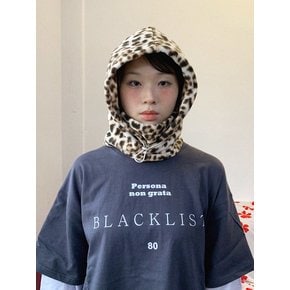 Polarfleece Balaclava (Leopard cream)