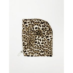 Polarfleece Balaclava (Leopard cream)