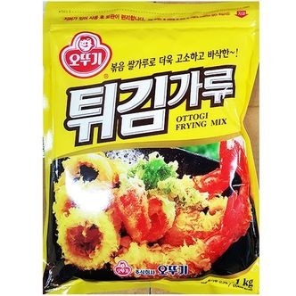 제이큐 식당용 식재료 튀김가루(오뚜기  1K)X10