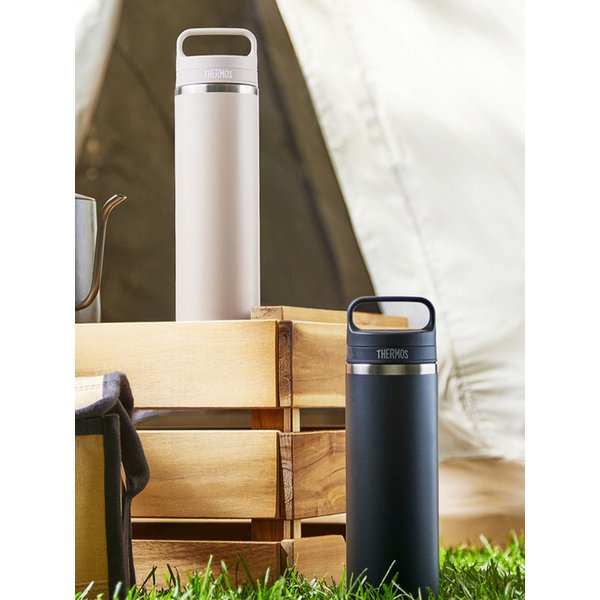 보온보냉 캐리 핸들 텀블러 JOW-600K (600ml) 식기세척기용