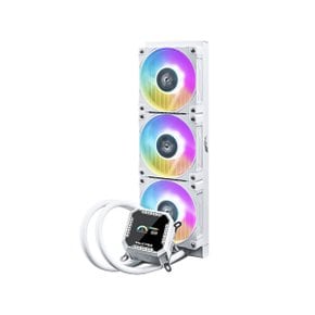 발키리 B360 LCD ARGB CPU수랭쿨러 화이트