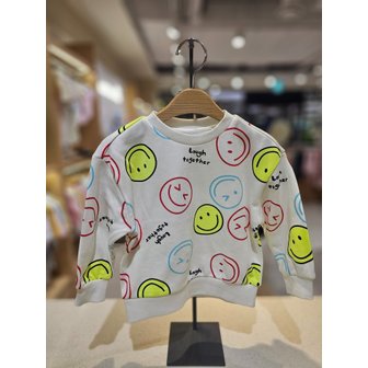 래핑차일드 [파주점] ](IV)  스마일 패턴  맨투맨   8611933234