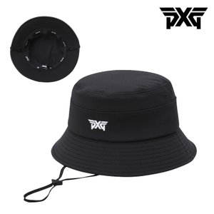 피엑스지 정품 2024 SHORT BUCKET HAT 시그니처 숏 버킷 햇 골프모자