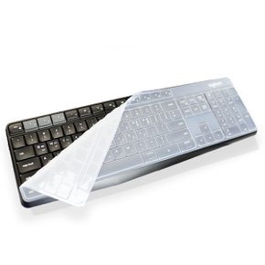 K-375S 키스킨 커버 덮개 보호 위생 키보드 생활방수 오염물 방지 키보드 캡 케이스 투명 숫자 타자판