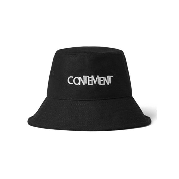 LOGO BUCKET HAT_BLACK
