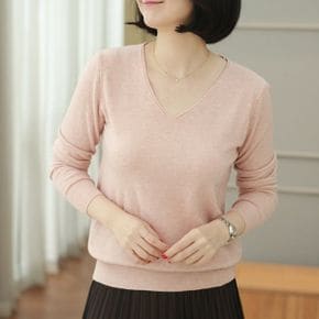 히어로 브이넥 니트 CKN102_P312599999