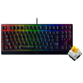 Razer BlackWidow V3 Tenkeyless KR - Yellow Switch Chroma RGB ABS R3J1 게이밍 키보드