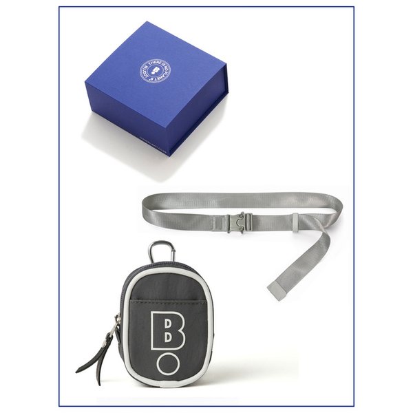 블루닷 볼케이스 + 웨빙벨트 세트_GY