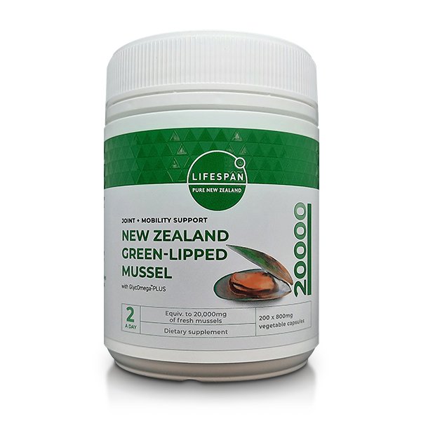 뉴질랜드 초록입홍합 20000mg 200캡슐