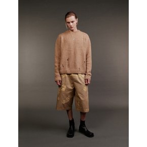 Missed Crewneck Wool Sweater (Beige)