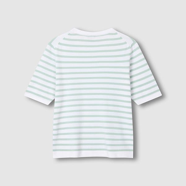 여 강연 반팔 니트 J116202727046