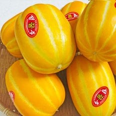 푸드마인 당일수확 햇 성주 꿀 참외 2kg(9-12과) 생산자직송