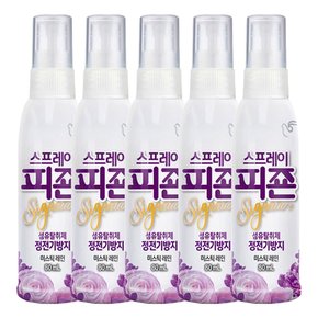 스프레이 피죤 섬유탈취제 미스틱레인 80ml X 5개