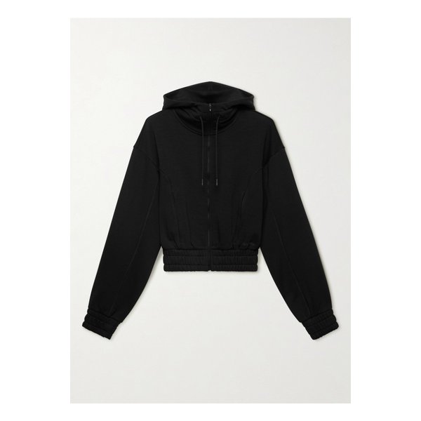 러닝 Fka 트위그스 크롭 코튼 혼방 후디 블랙 1647597360172017