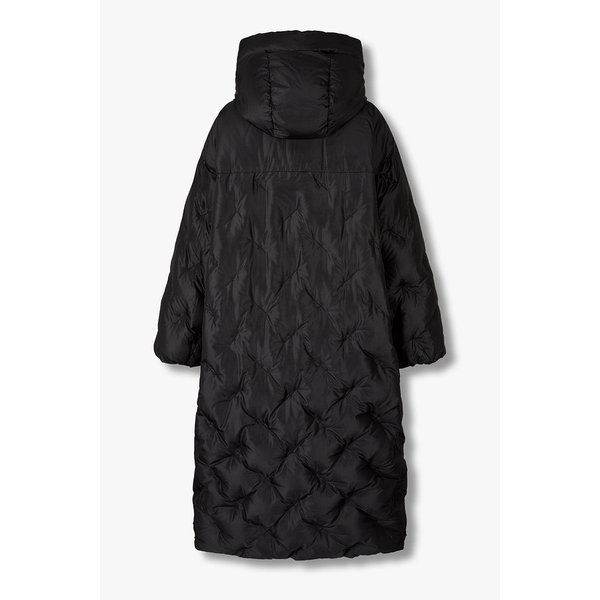 스티치드 후디 롱 다운 점퍼 9105414111099