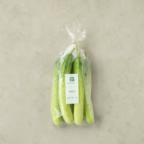 강원 백오이 800g (5입) 봉