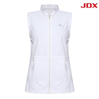 JDX_골프 [JDX] [정가:298,000원] 여성 뒷판 플리츠 베스트 (X1WVT5151WH)