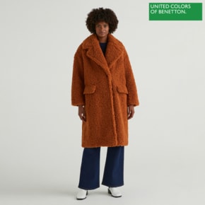 Curly fur long coat 2F_2EYHDN00R_37D