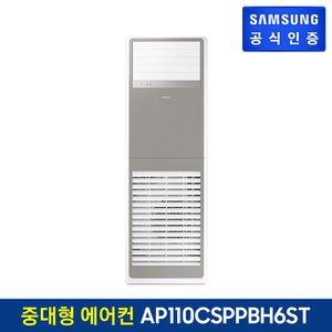 삼성 [전국설치] 상업용 스탠딩 에어컨 AP110CSPPBH6ST (단상, 냉난방)