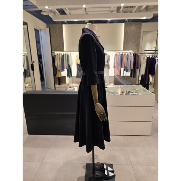 [파주점] 벨티드 칼라넥 집업 플레어 원피스 JS6B0OP381