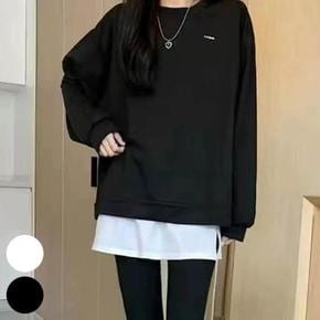 레이어드 밴딩 스커트 311J806S 빅사이즈 여성의류
