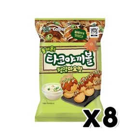 유어스 타코야끼볼 청양마요맛 봉지스낵 60g x 8개