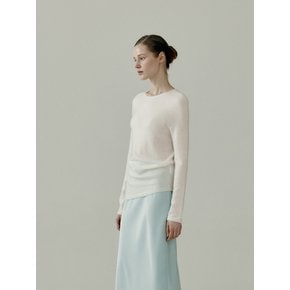 Wholegarment Long Sleeve Knit Ivory