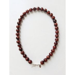 Red Tiger Eye Necklcae / 10mm