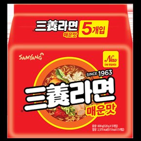 삼양 삼양라면매운맛120g x40 무