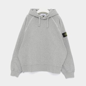 와펜로고 오가닉 멜란지 남성 후드티 K2S156100023 S0M20 V0M64