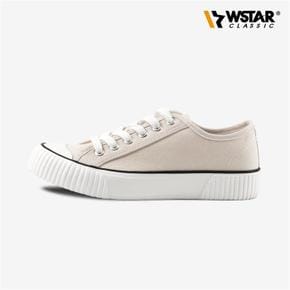 WSTAR RONNING 3 커플 키높이 캔버스  (WS02110-IVORY)