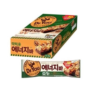 오리온 영양바 닥터유 에너지바 호두 40g X15입