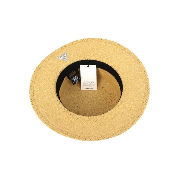 Beige Small Logo Panama Hat 파나마햇
