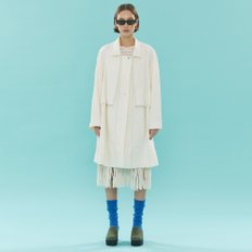 Loose Fit Half Trench_IVORY