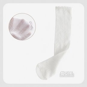 여아 통기성 메쉬 니삭스 4종세트 어린이 여름 롱삭스