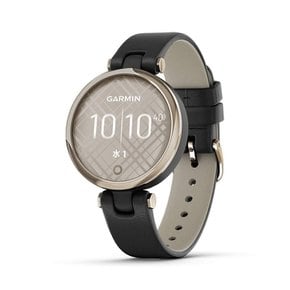 GARMIN 가민 Lily Classic Black LeatherCream Gold 소