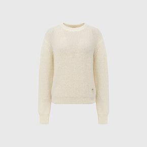 졸리 모헤어 풀오버 니트 탑_아이보리 / JOLY MOHAIR PULLOVER KNIT TOP_IVORY