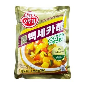 오뚜기 백세카레 1kg 순한맛