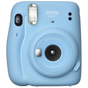 FUJIFILM 인스턴트 카메라 체키 instax mini 11 스카이 블루 INS MINI 11 BLUE