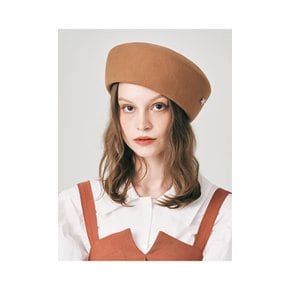 MEDELEINE WOOL BROWN BERET