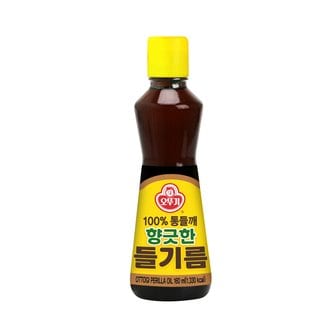  오뚜기 고소한 들기름 160ml